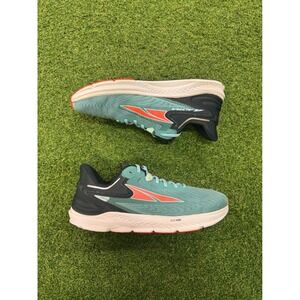 Altra Torin 6 Mens Running Shoes Teal Black Orange AL0A7R6T305 Size 9.5